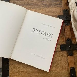 Vintage coffee table book